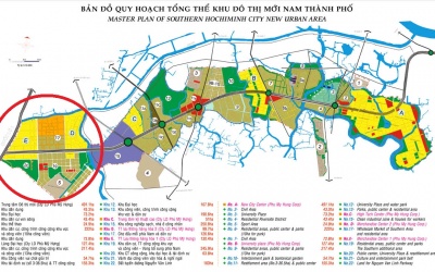 TP.HCM: Hệ số K Khu E đô thị Nam Thành phố tại đường Nguyễn Văn Linh chỉ hơn 2 lần